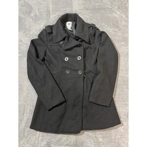 579 5-7-9- VINTAGE Y2K Woman's Xs Black Coat